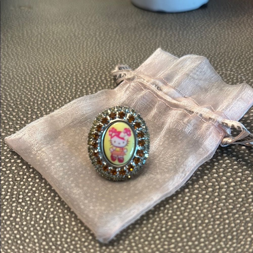 Hello Kitty Pink Head Collection, ring - Picture 2 of 4